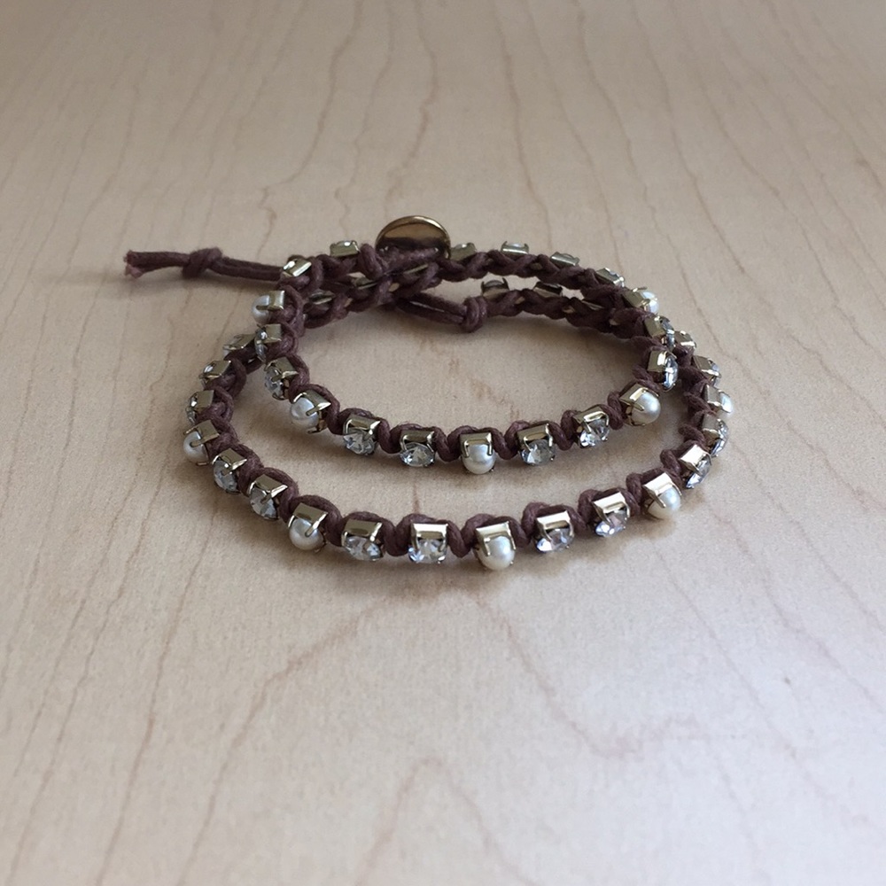 Pearl wrap bracelet
